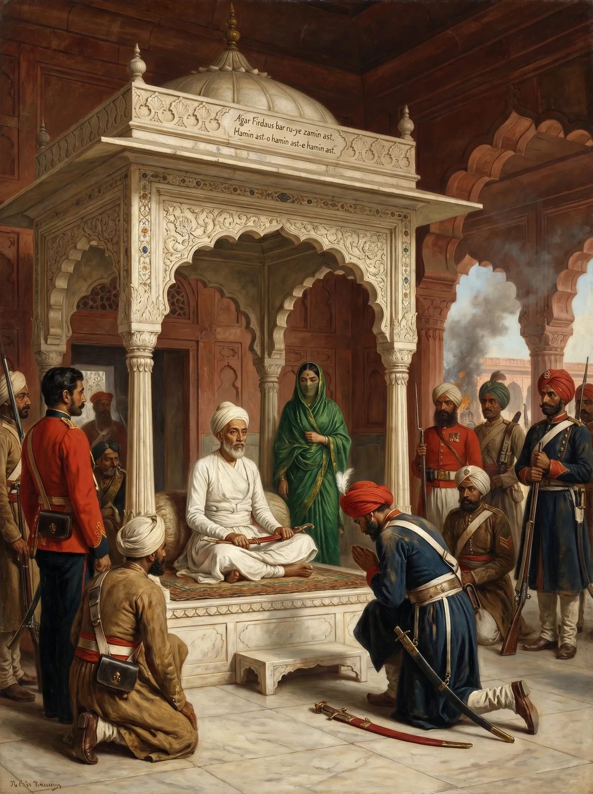 The Throne of Delhi