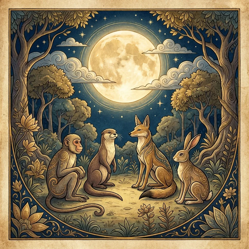 The Hare in the Moon