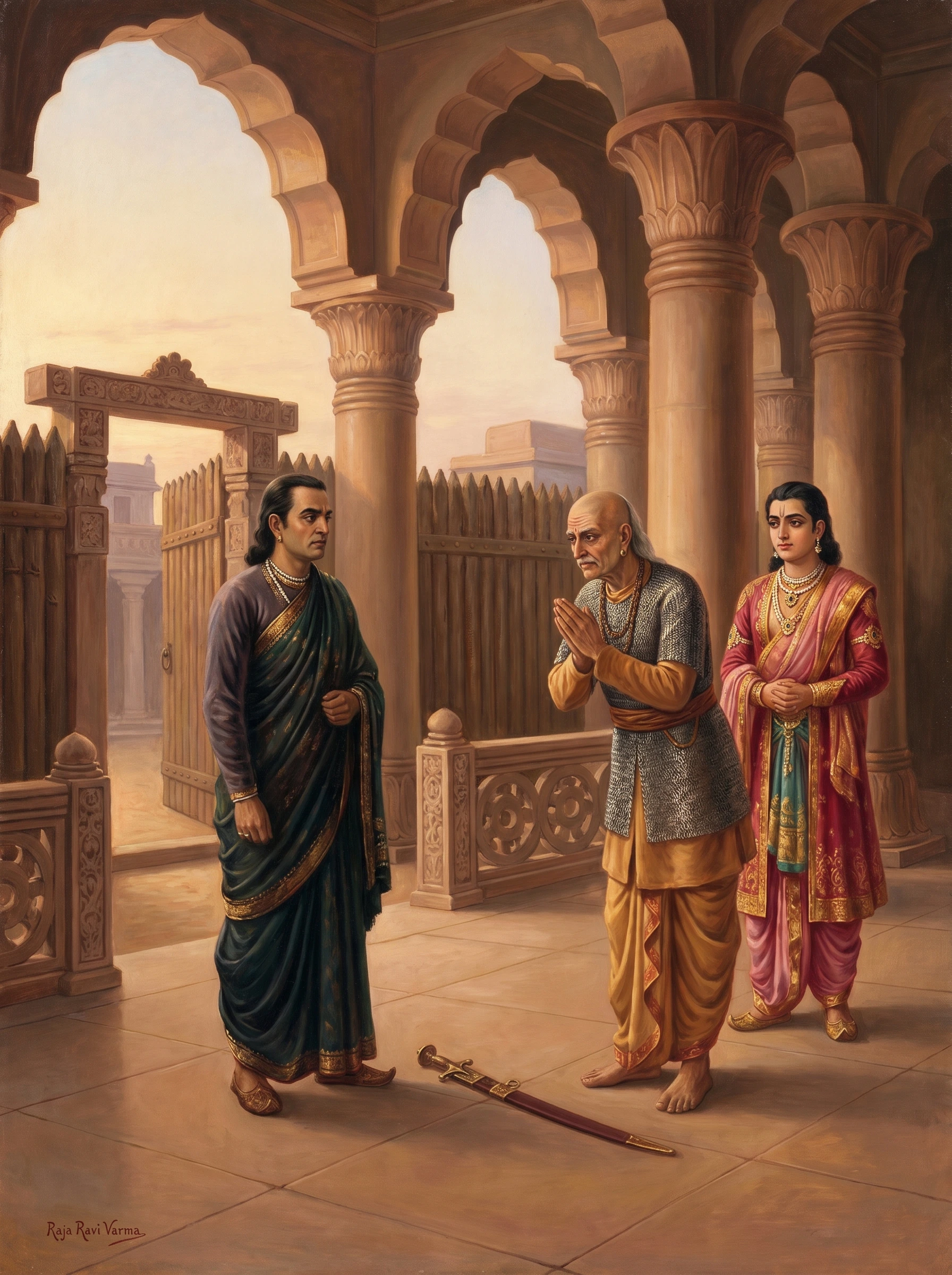Act VII — The Minister's Surrender