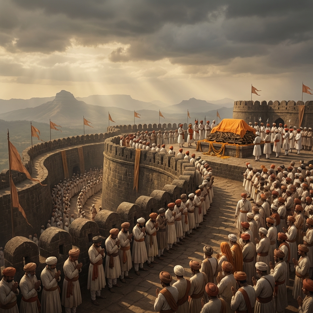 The Death of Shivaji