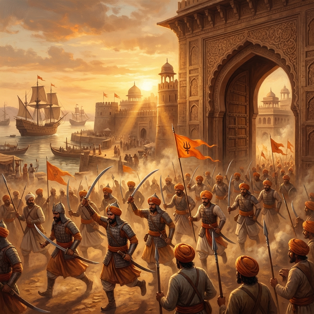 The First Sack of Surat