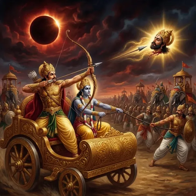 Chapter 22: The Oath of Fire (Jayadratha Vadha)